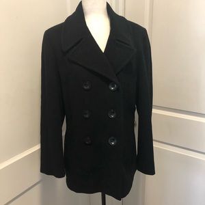 Calvin Klein wool mix winter snow coat size 14